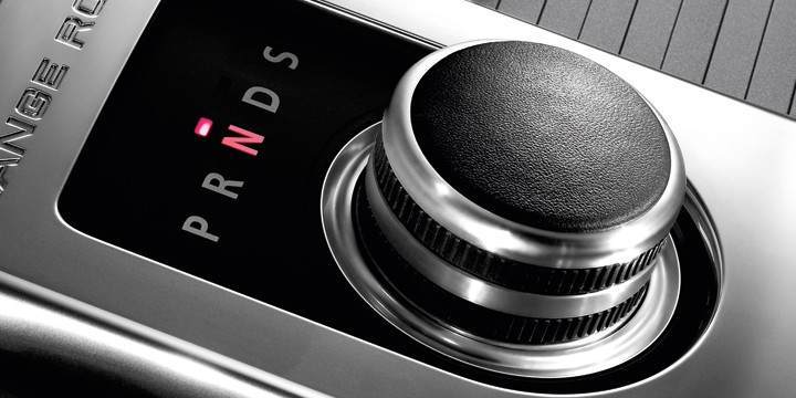 Range Rover gear selector.