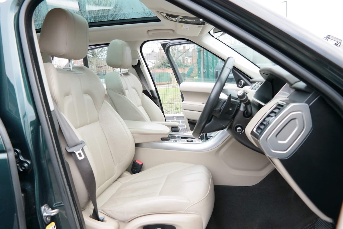 Range Rover Sport driver seat won't move