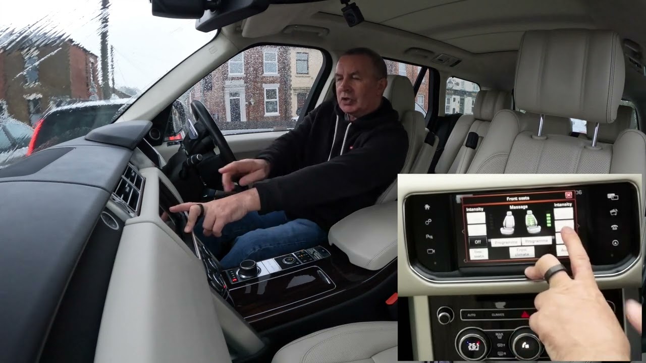 Range Rover massage seats doesn't start