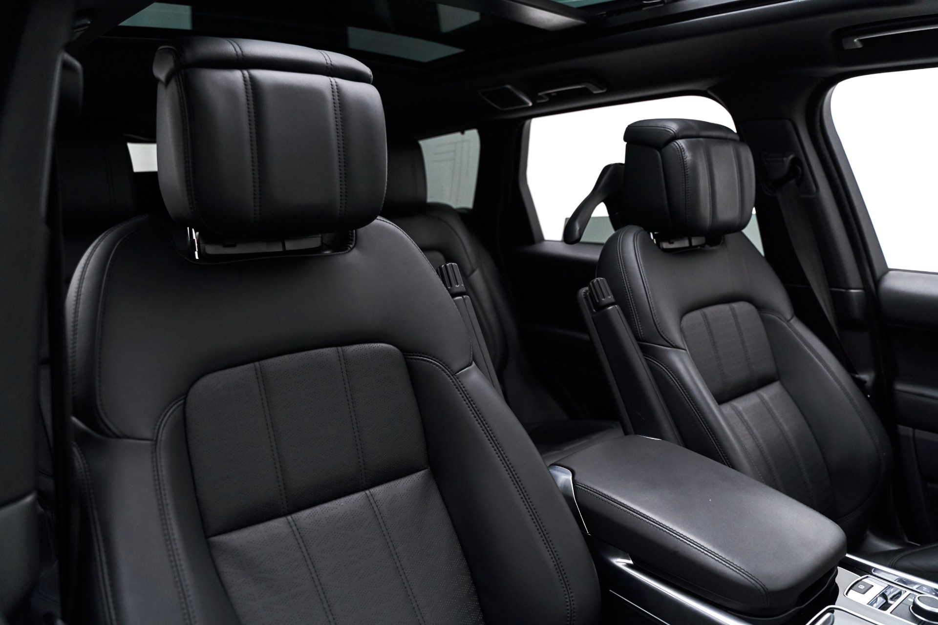 Range Rover leather interior seats.